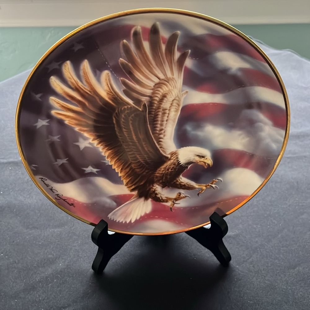 Vintsge 1990’’s AMERICAN EAGLE PLATE